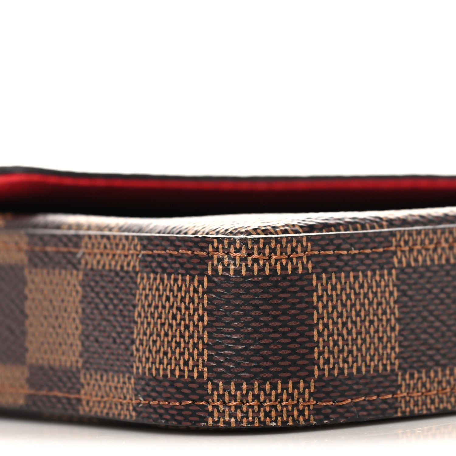 Damier Ebene Pochette Felicie Chain Wallet
