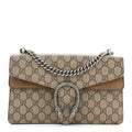GG Supreme Monogram Small Dionysus Shoulder Bag Taupe