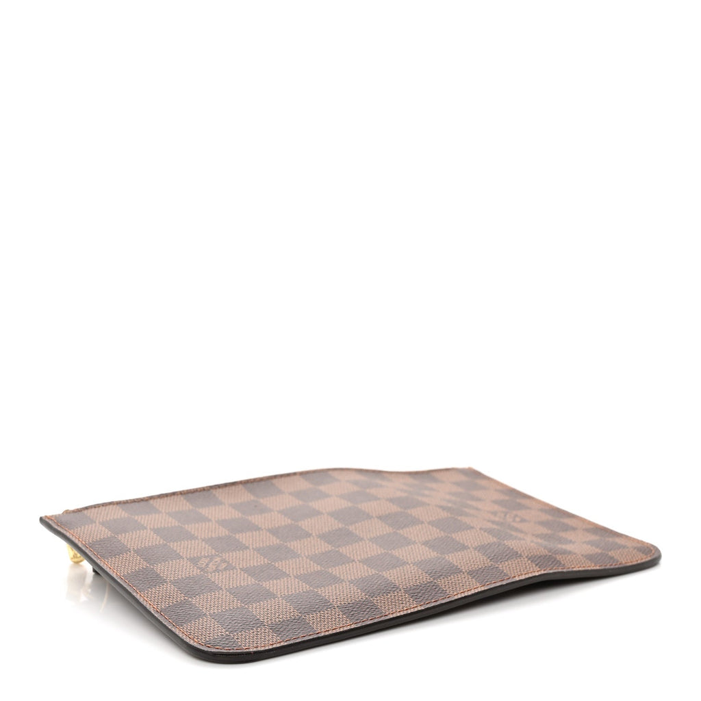 Damier Ebene Neverfull MM GM Pochette Rose Ballerine