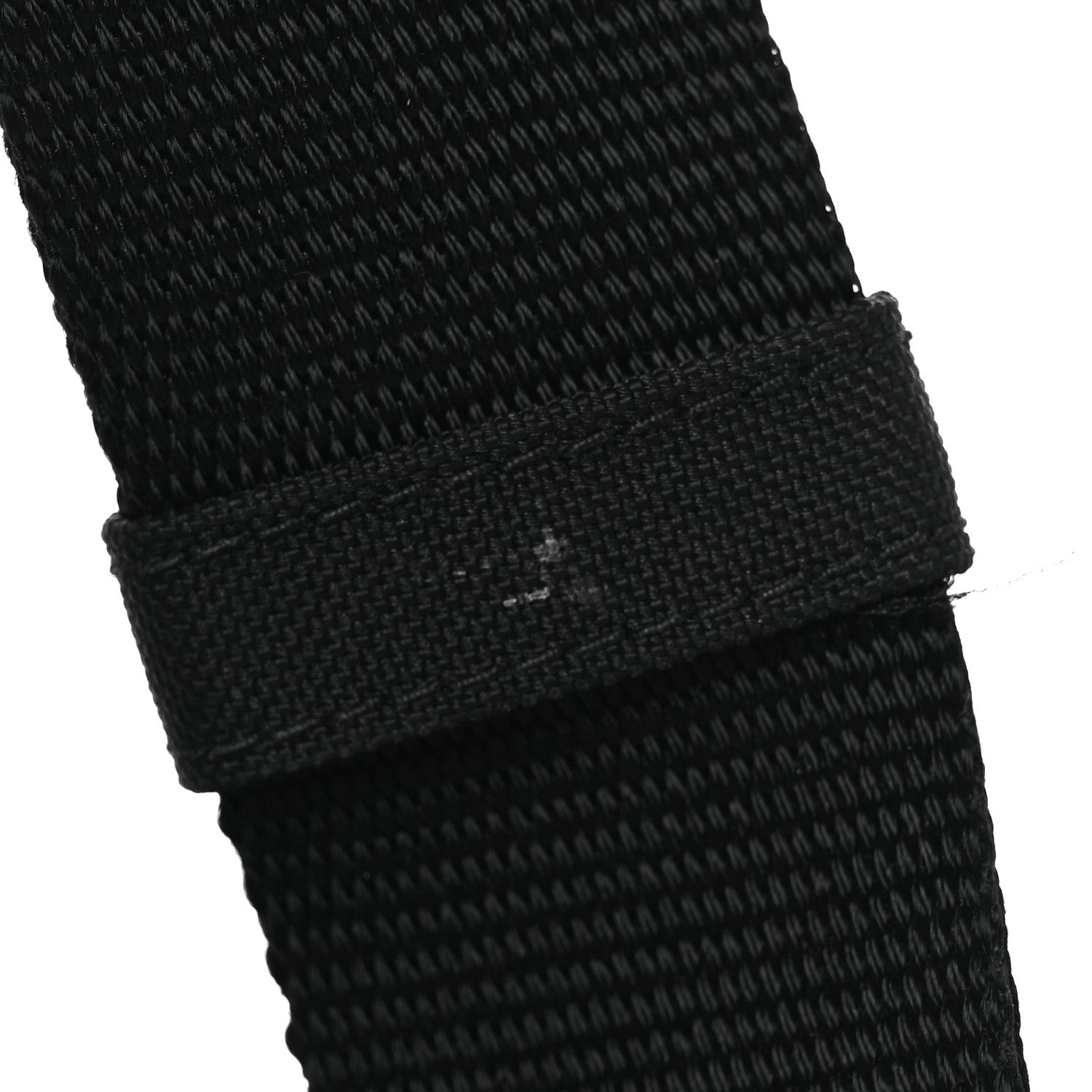 Nylon Logo Sport Camera Bag Black