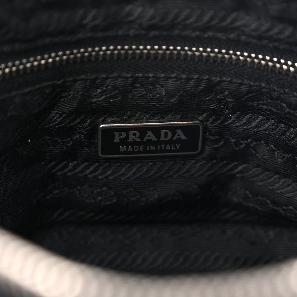 Tessuto Nylon Pochette Bag Black