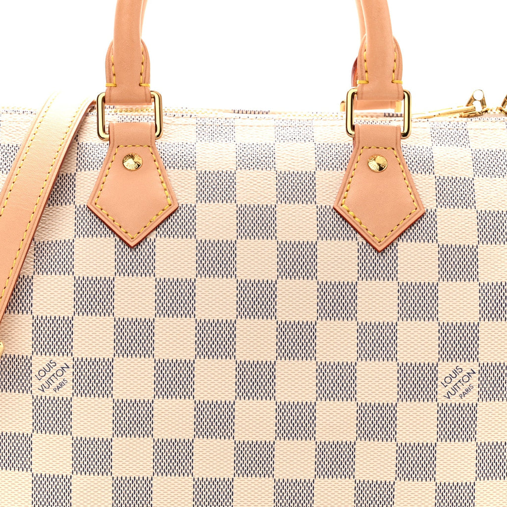 Damier Azur Speedy Bandouliere 25