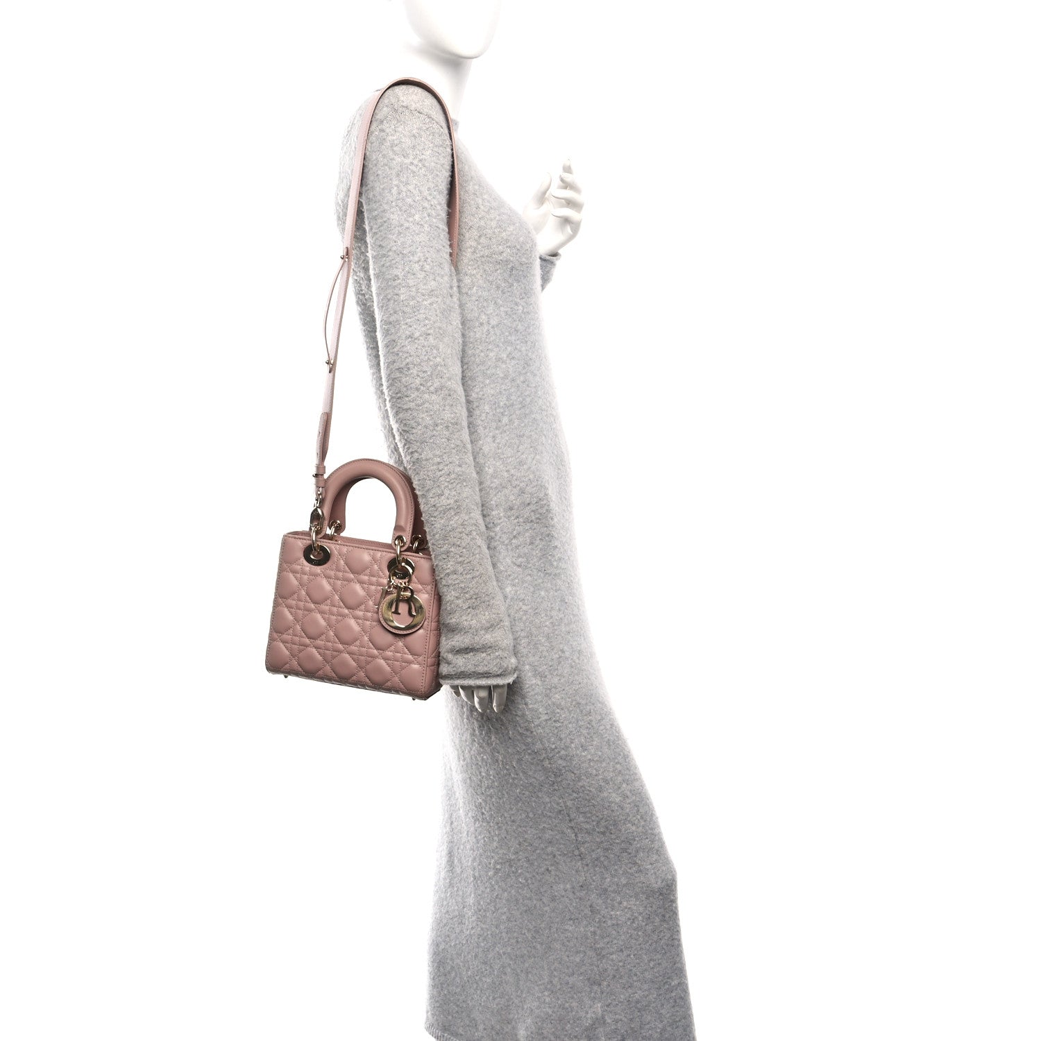 Lambskin Cannage Small My ABCDior Lady Dior Fard