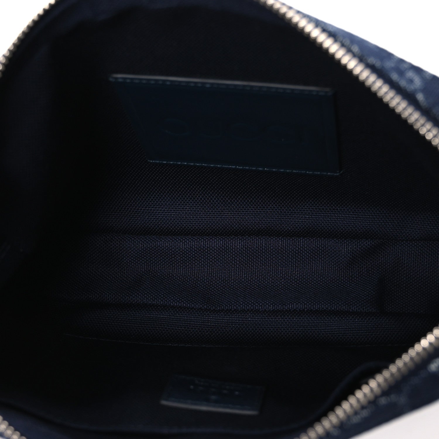 Denim GG Monogram Camouflage Small Crossbody Bag Blue