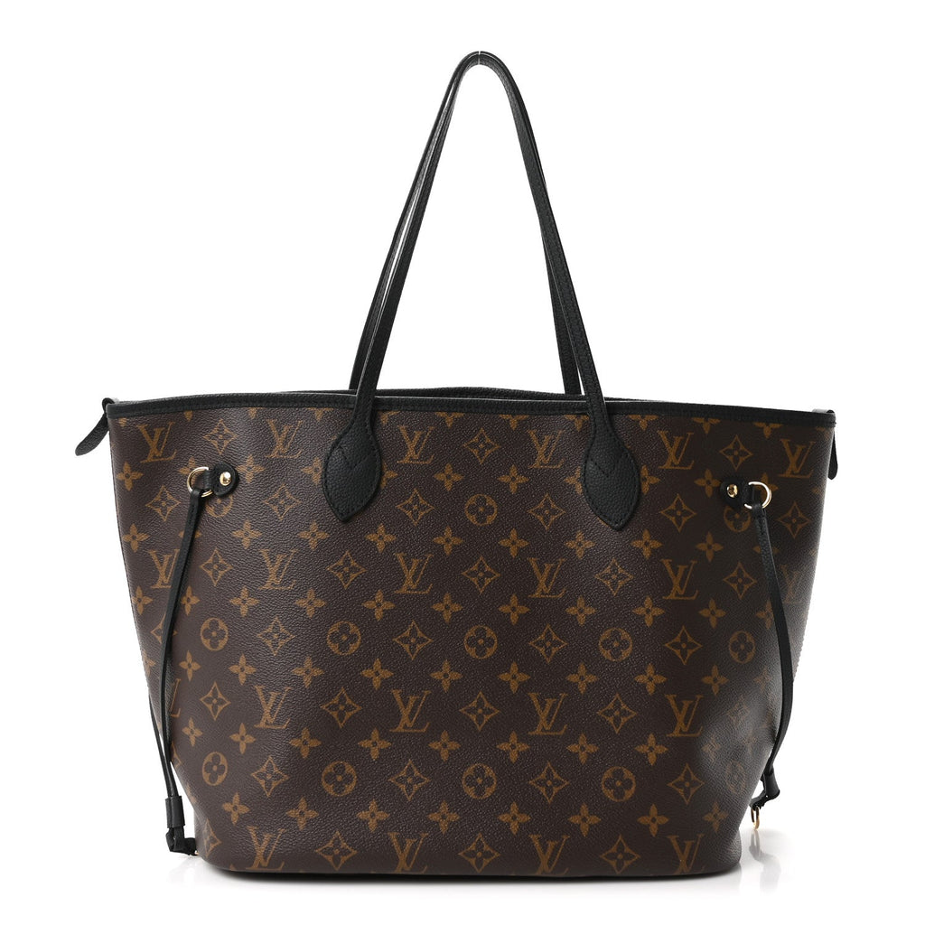 Monogram Calfskin Neo Neverfull Inside Out MM Black
