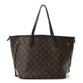 Monogram Calfskin Neo Neverfull Inside Out MM Black