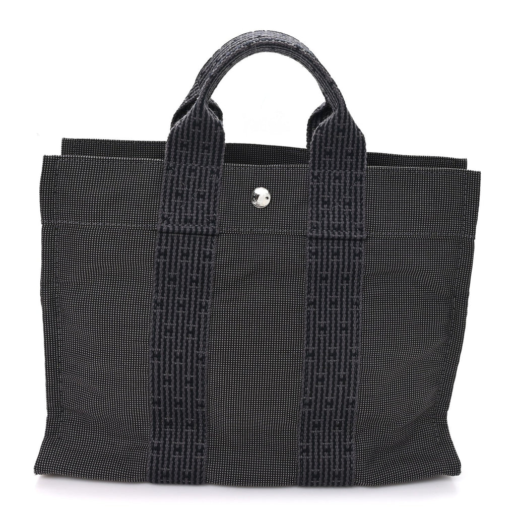 Canvas Herline PM Tote Grey