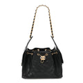 Caviar Quilted Small Chanel 25 Handbag Black