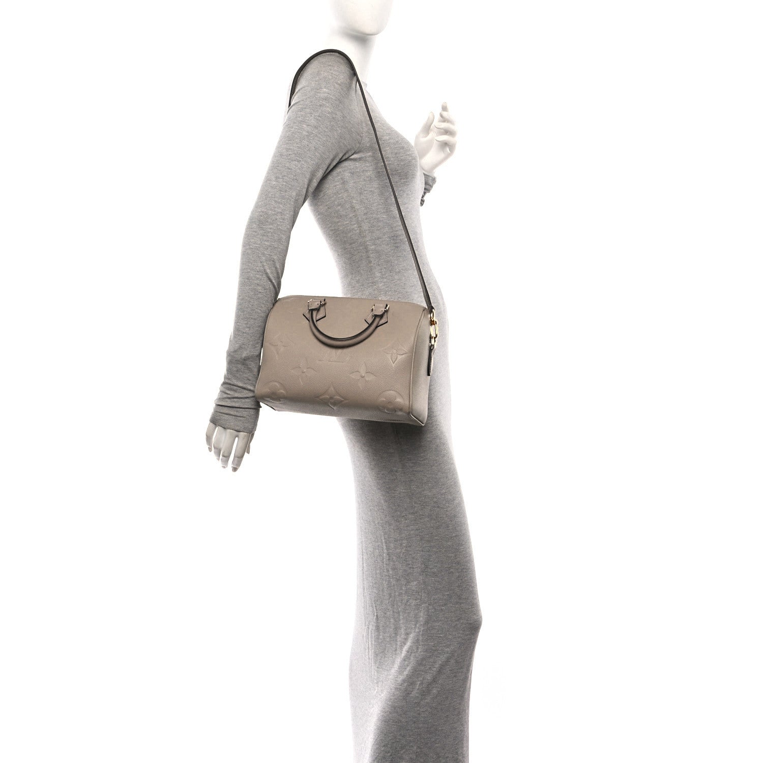 Empreinte Monogram Giant Speedy Bandouliere 25 Tourterelle
