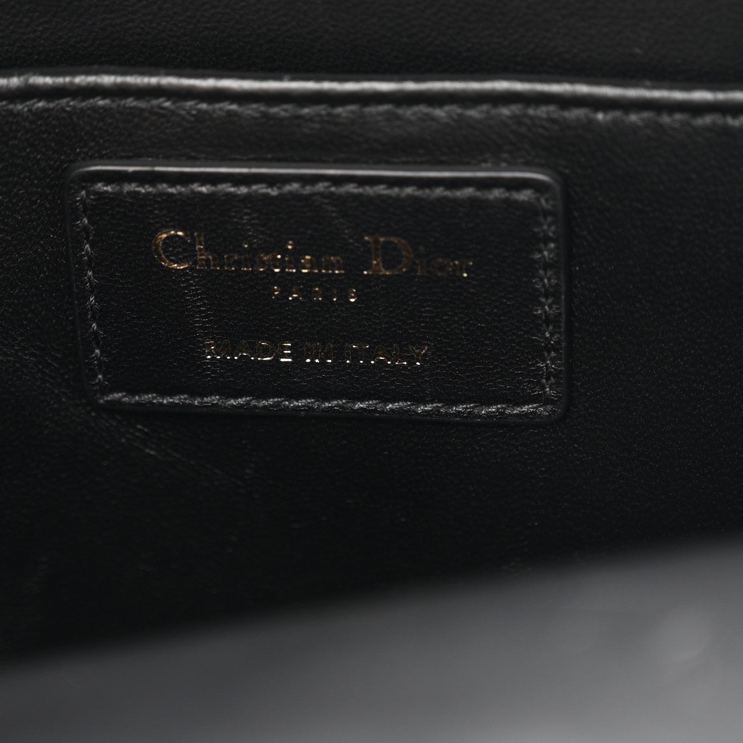 Lambskin Cannage Mini Backpack Black