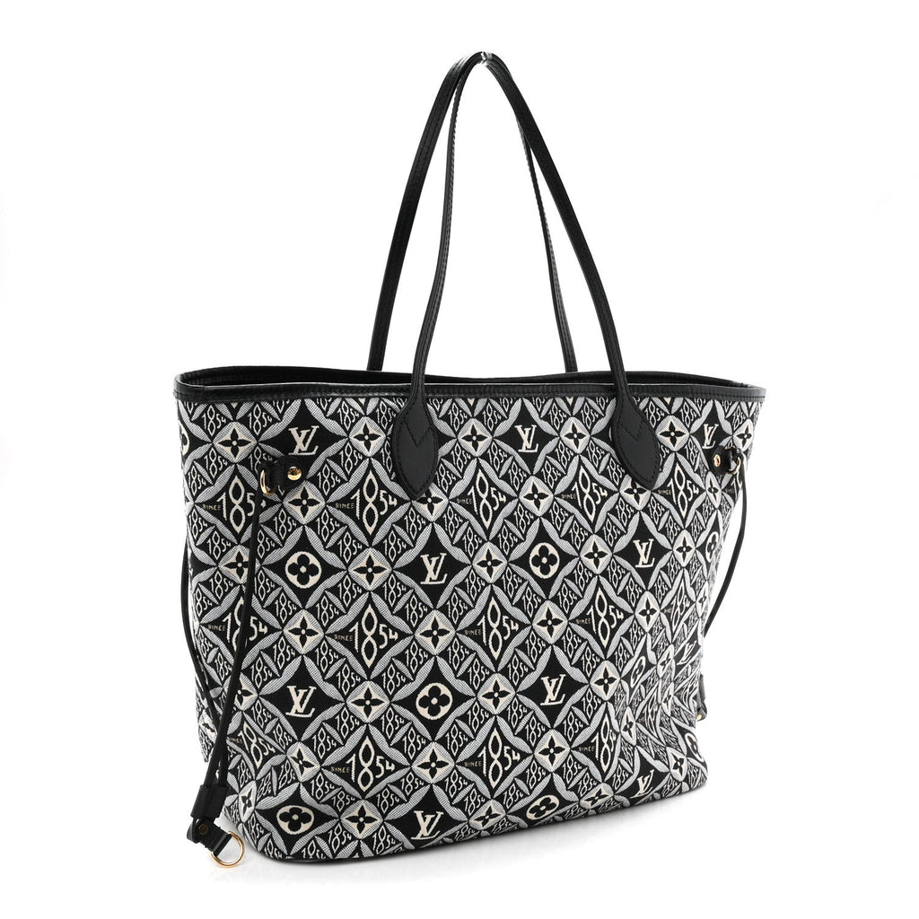 Jacquard Since 1854 Neverfull MM Grey
