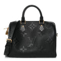 Empreinte Monogram Giant Speedy Bandouliere 25 Black