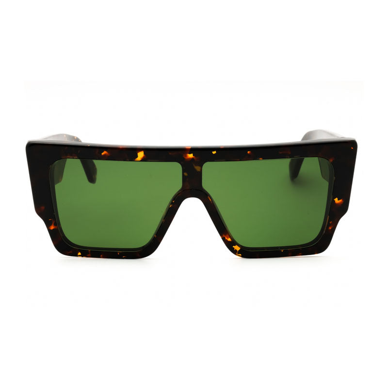 Off-White Sunglasses Shield Full Rim, White Frame and Dark Grey Lens OERI14FMARION0107