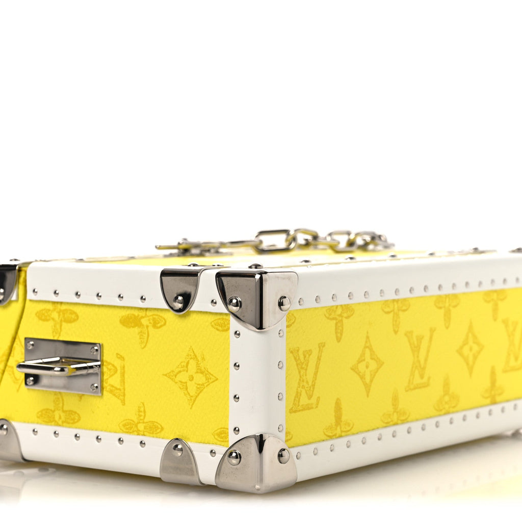 Vintage Monogram Everyday LV Clutch Trunk Jaune