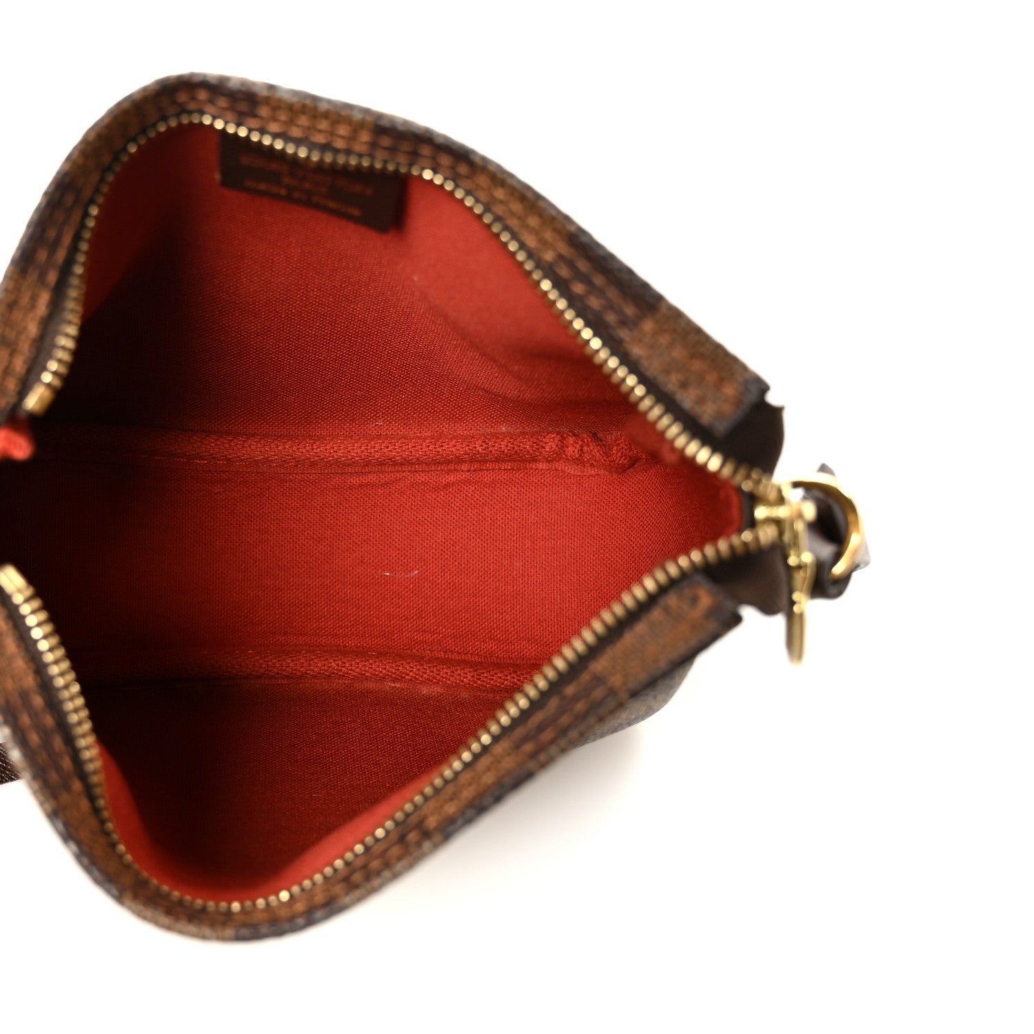Damier Ebene Trousse Make Up Bag Pochette