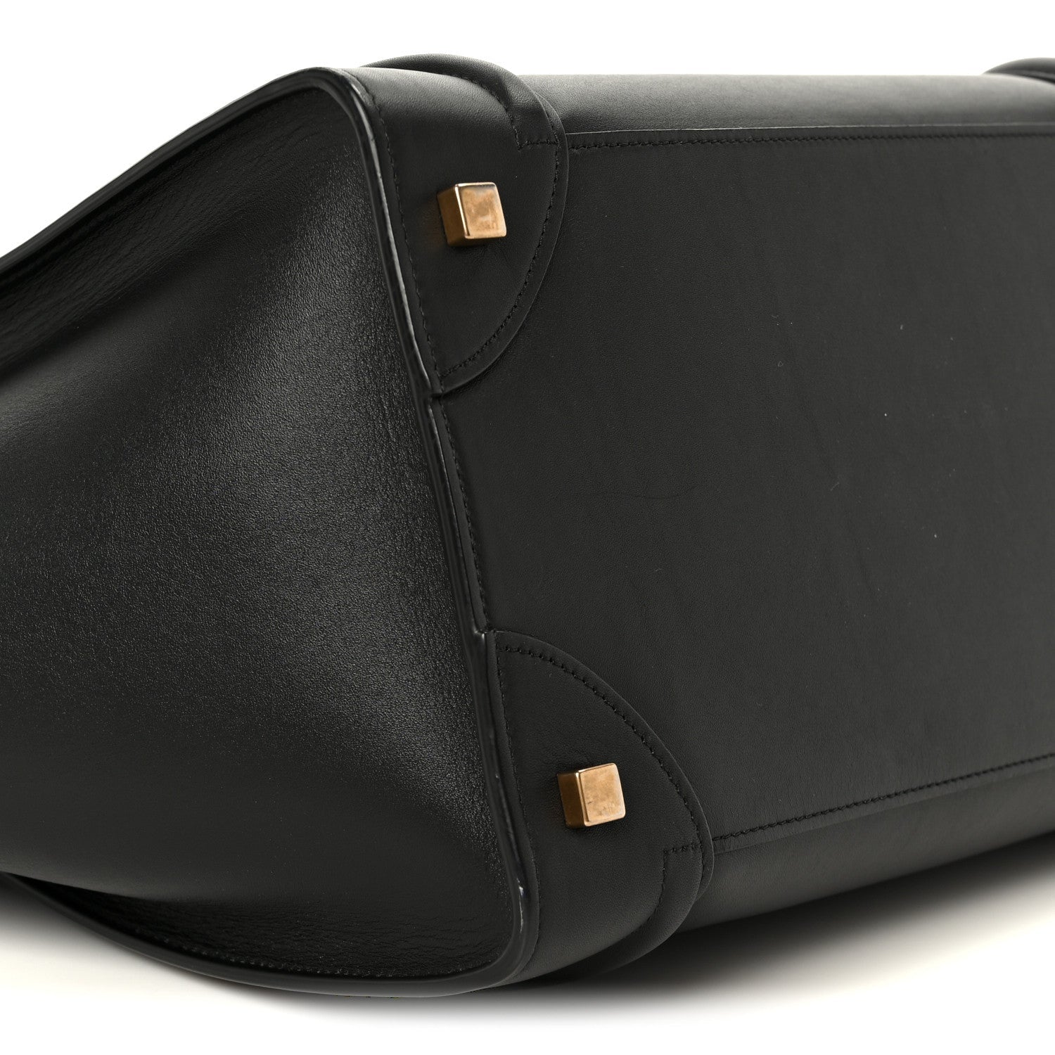 Smooth Calfskin Mini Luggage Black