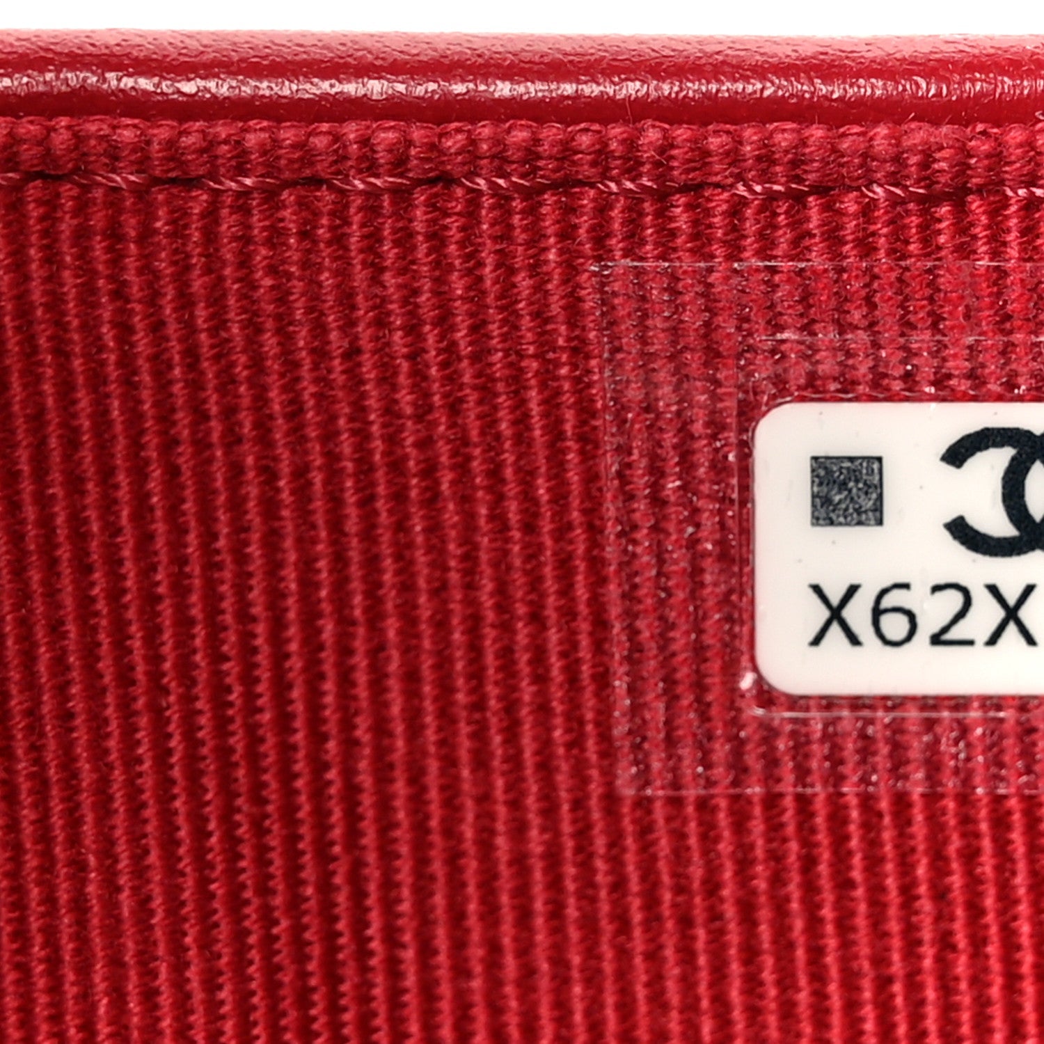Caviar Quilted Passport Holder Red
