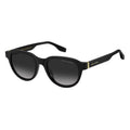 Marc Jacobs Sunglasses Oval Full Rim, Black Frame and Grey Gradient Lens MARC684/S08079O