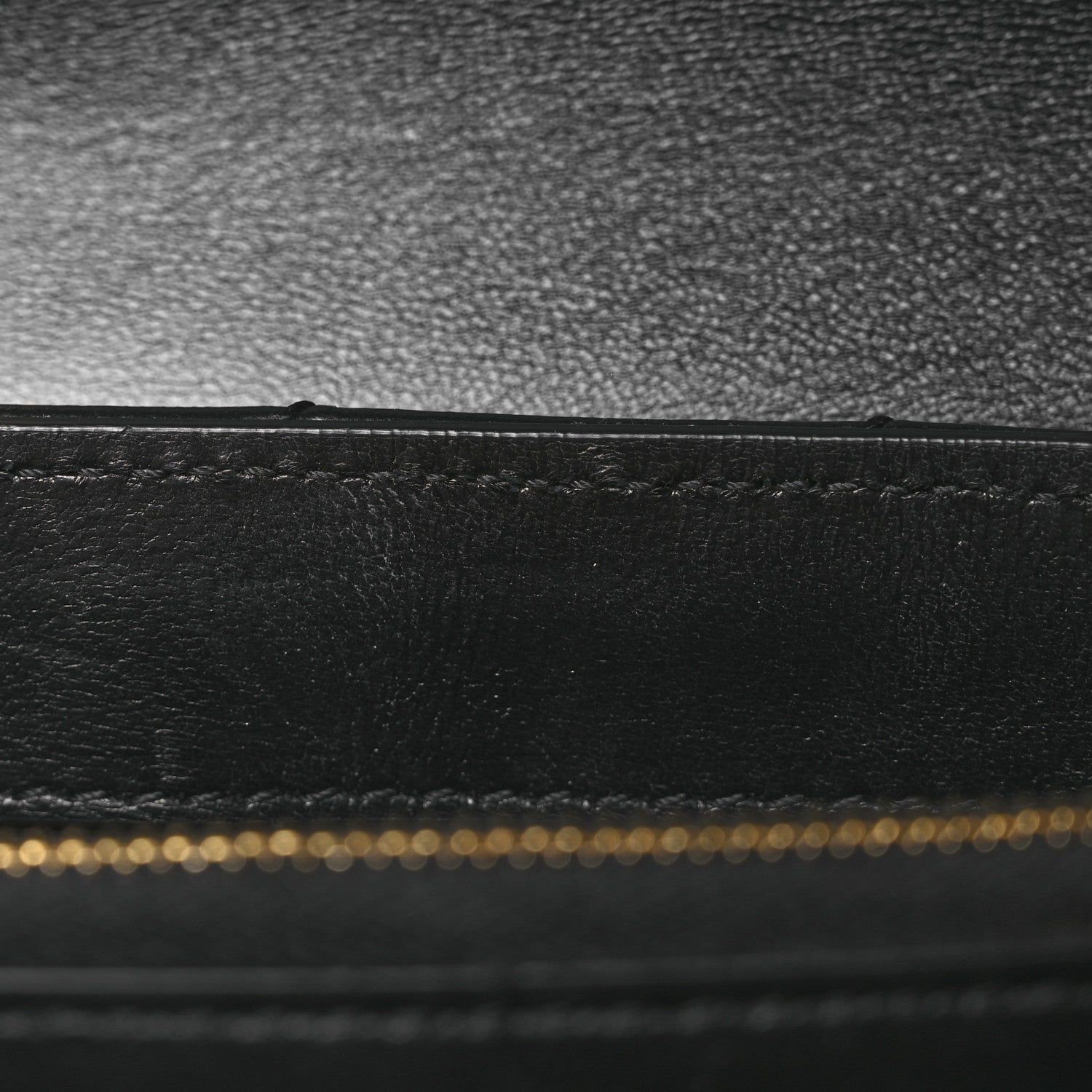 Calfskin Diagonal Quilted Jackhammer 24 Shoulder Bag Black
