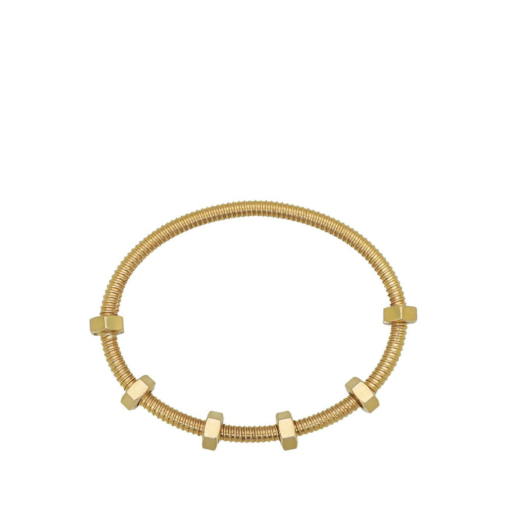 Cartier 18K Pink Gold Ecrou De Cartier Bracelet 15