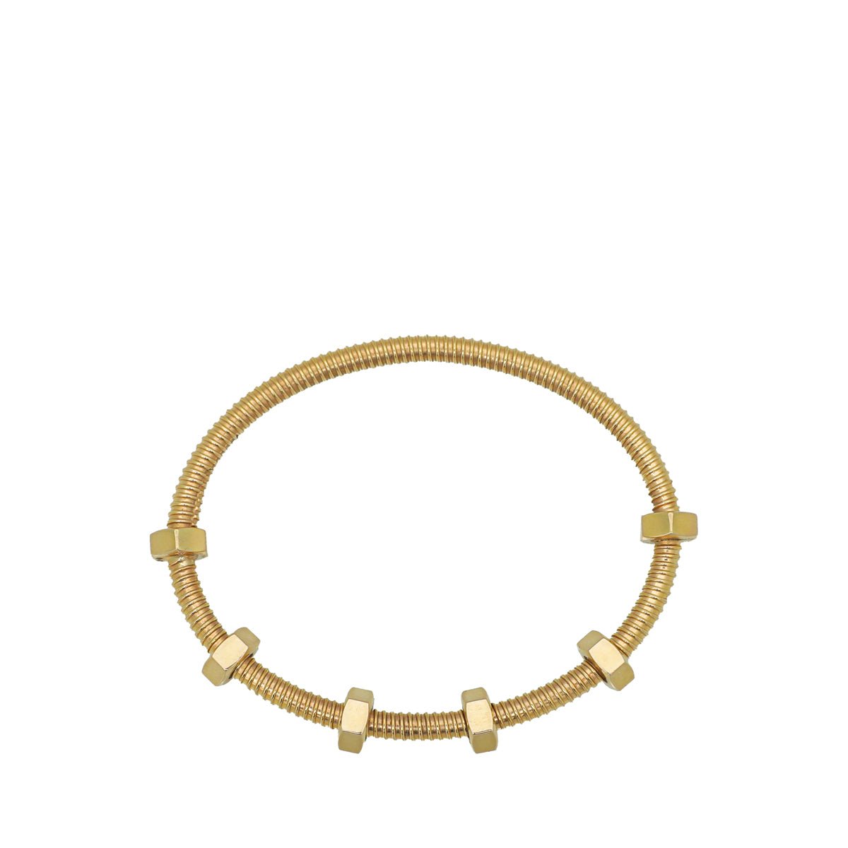 Cartier 18K Pink Gold Ecrou De Cartier Bracelet 15