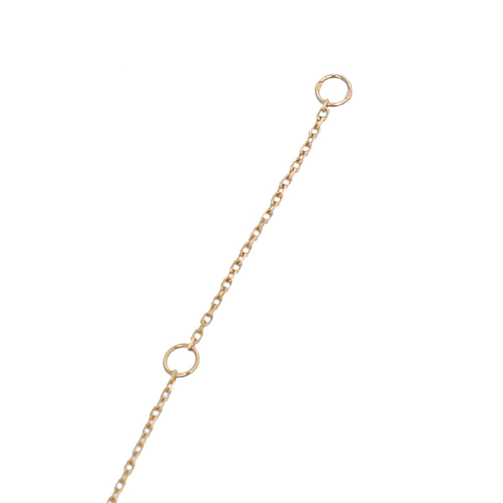 Cartier 18K Pink Gold Malachite Diamond Amulette De Cartier XS Necklace