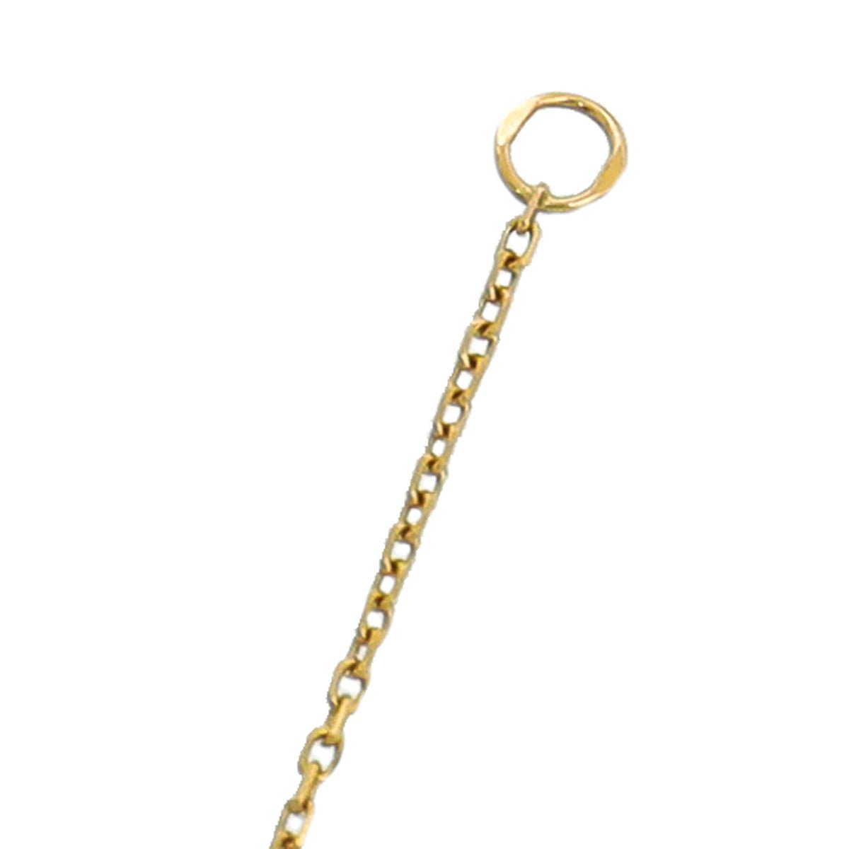 Cartier 18K Pink Gold Onyx Diamond Amulette De Cartier XS Model Necklace