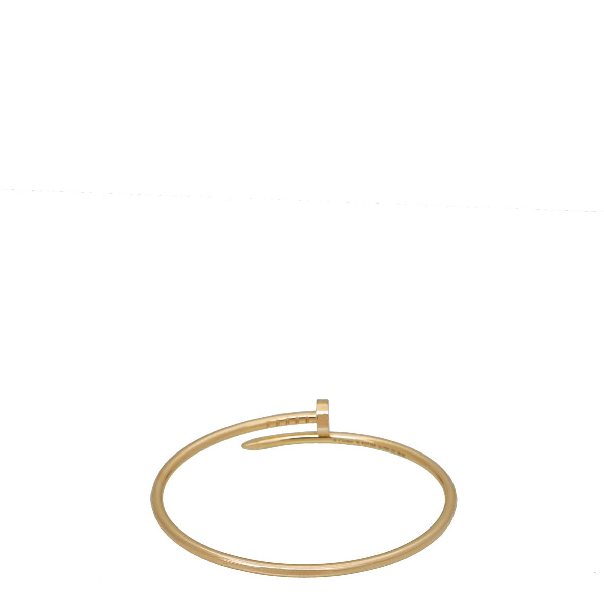 Cartier 18K Pink Gold Small Model Juste Un Clou Bracelet 16