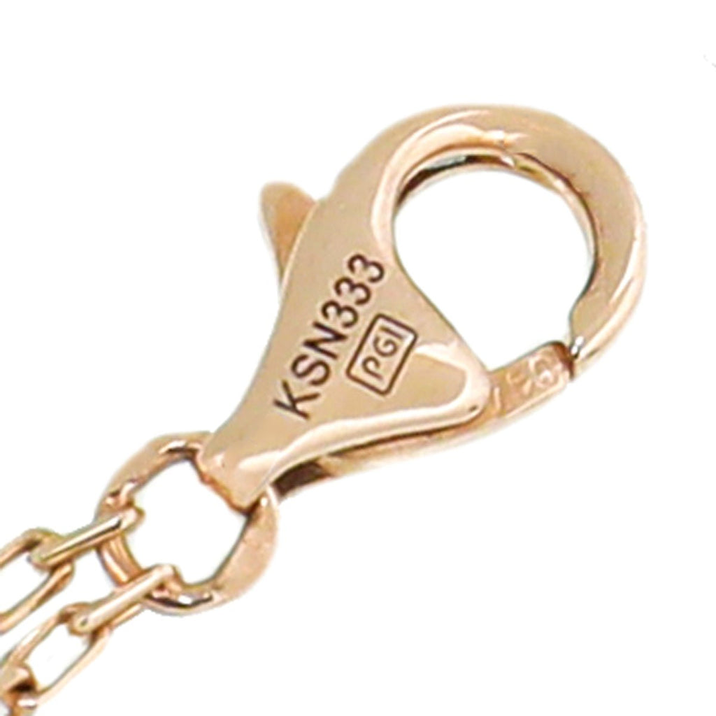Cartier 18K Rose Gold 2 Diamond Love Bracelet