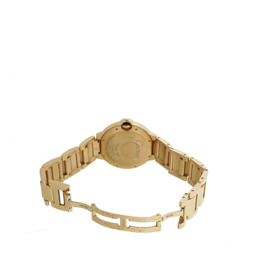 Cartier 18K Rose Gold Automatic 36mm Ballon Bleu De Cartier Watch