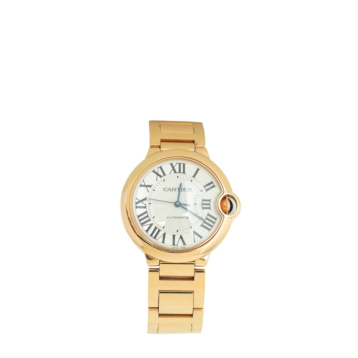Cartier 18K Rose Gold Automatic 36mm Ballon Bleu De Cartier Watch