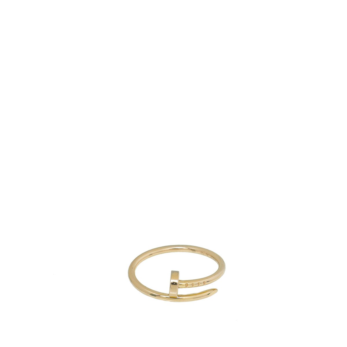 Cartier 18K Rose Gold Juste Un Clou Small Model Ring 59