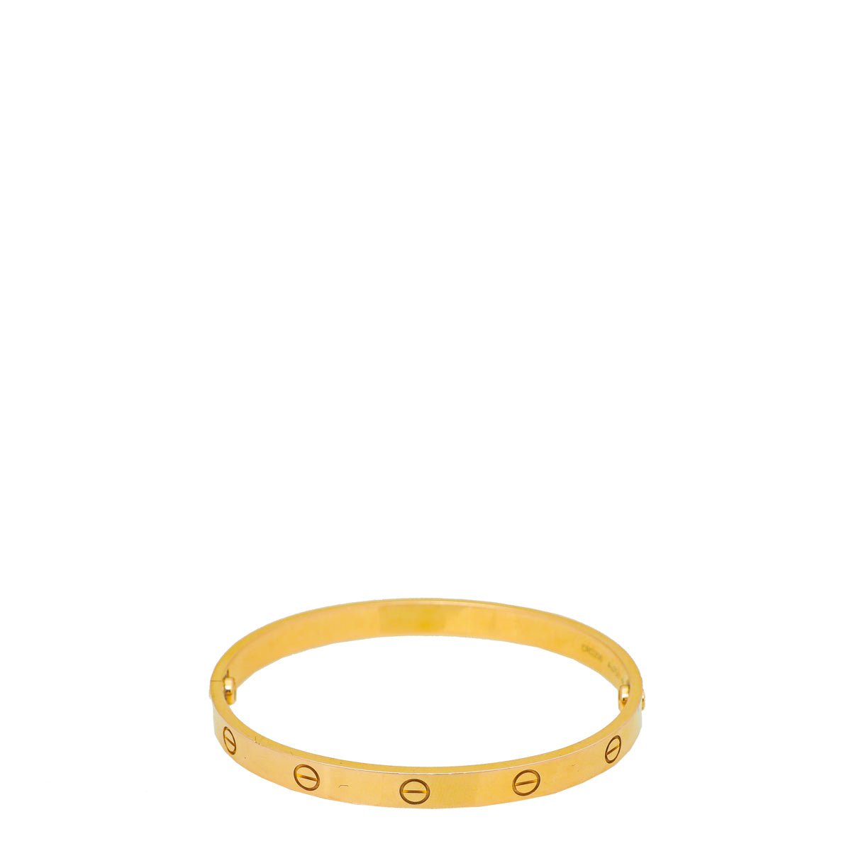 Cartier 18K Rose Gold Love Classic Bracelet 19