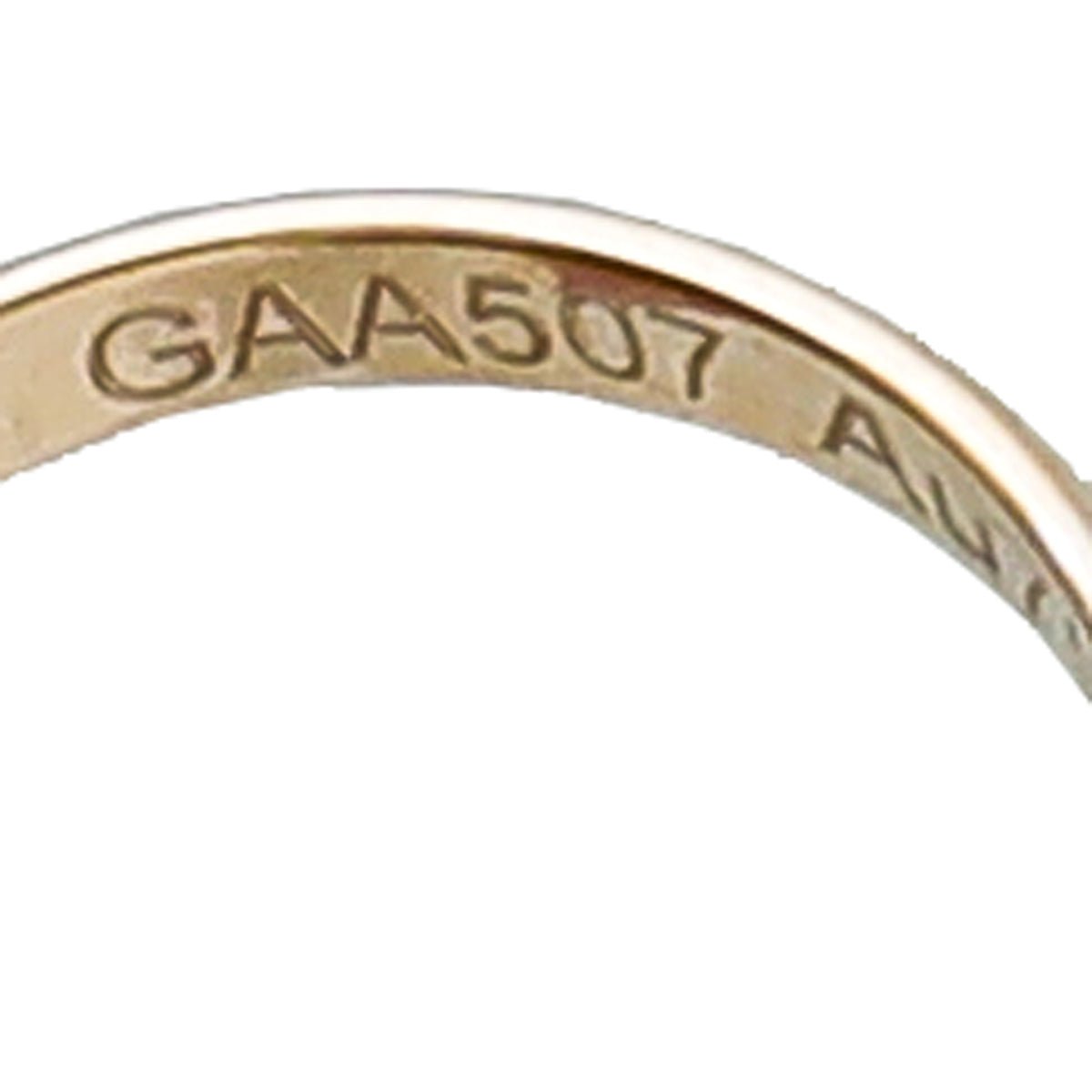 Cartier 18K Trinity Gold Black Cord Bracelet