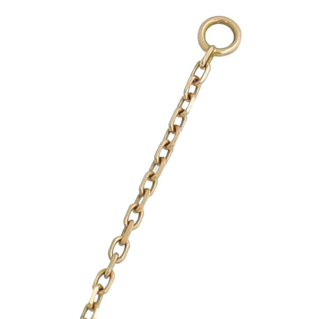 Cartier 18K Trinity Gold Diamond Necklace
