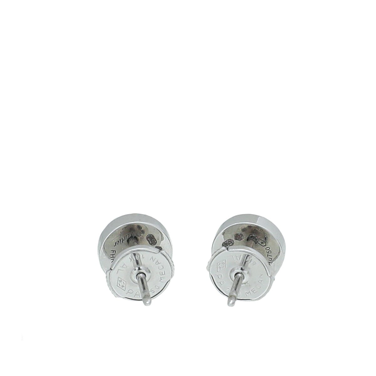 Cartier 18K White Gold Love Earrings