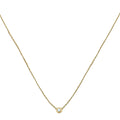 Cartier 18K Yellow Gold Diamond D'Amour XS Model Necklace