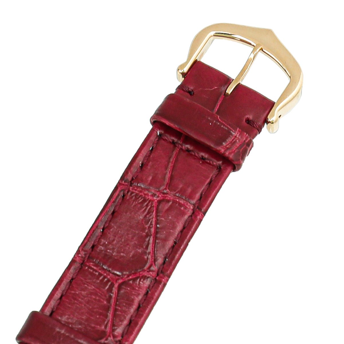 Cartier 18K Yellow Gold Diamond Tank Anglaise Quartz Watch