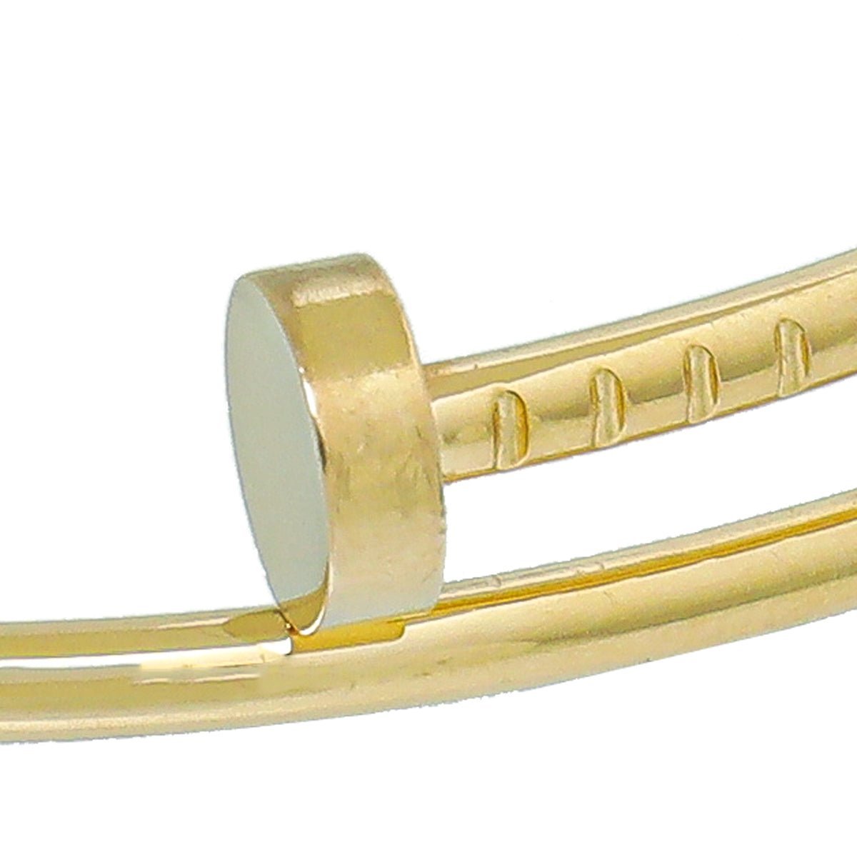 Cartier 18K Yellow Gold Juste Un Clou Small Model Bracelet 15