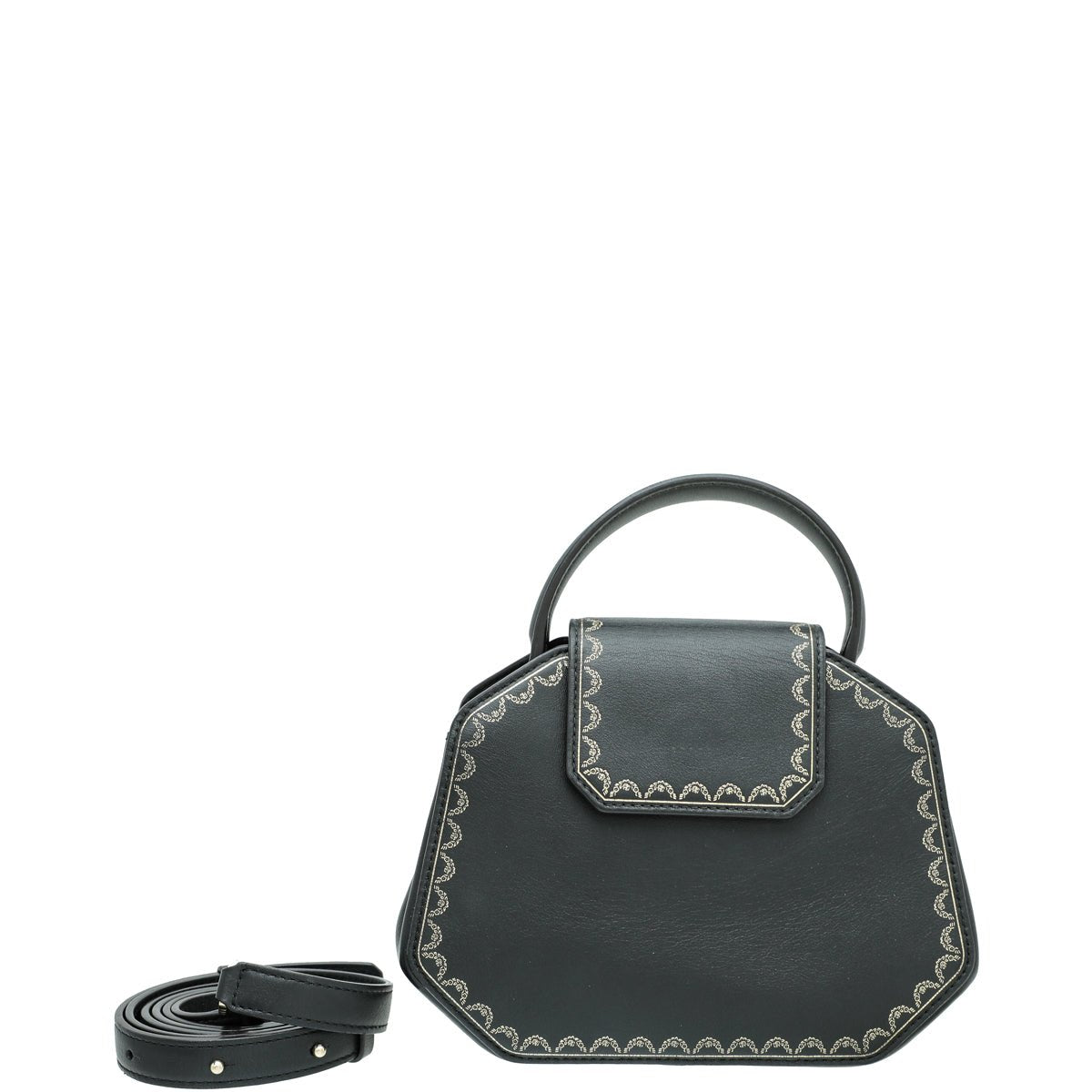 Cartier Black Guirlande De Cartier Mini Bag