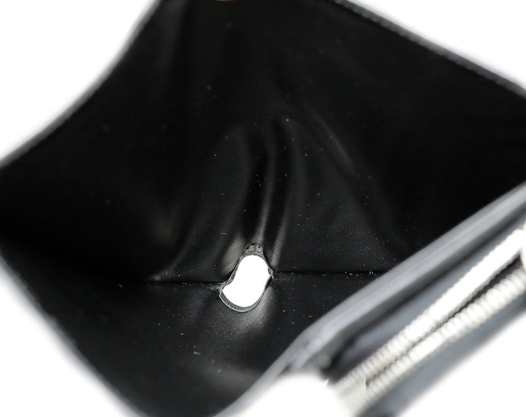 Cartier Black Happy Birthday Flap Wallet