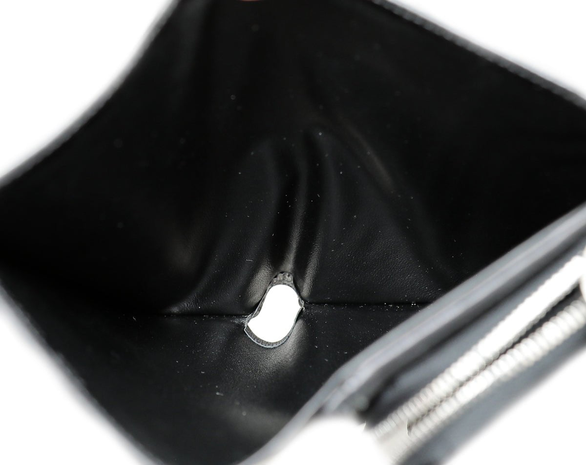Cartier Black Happy Birthday Flap Wallet