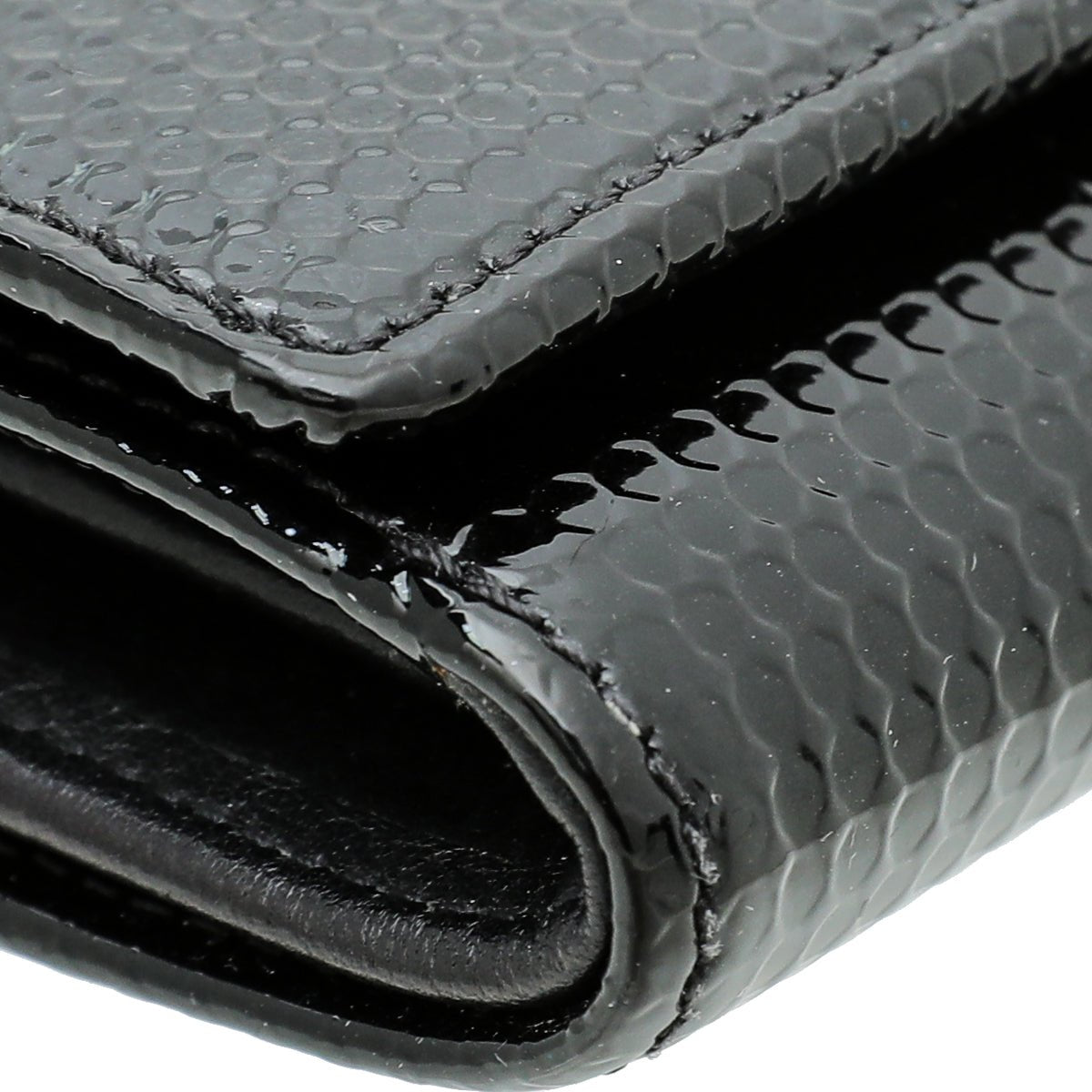 Cartier Black Happy Birthday Flap Wallet