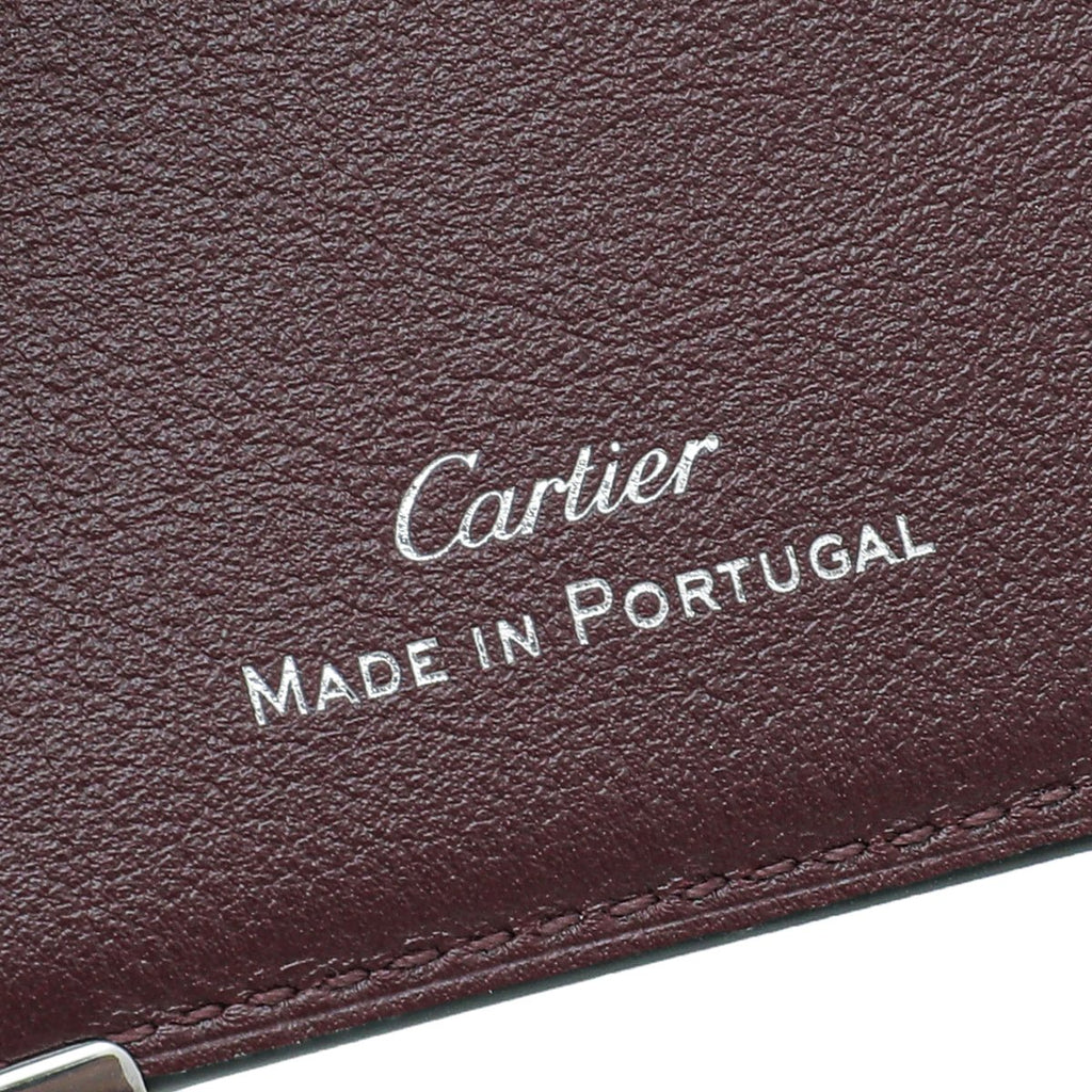 Cartier Black Must De Cartier Card Holder