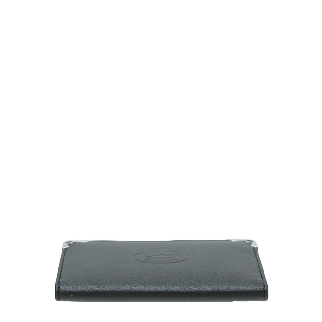Cartier Black Must De Cartier Card Holder