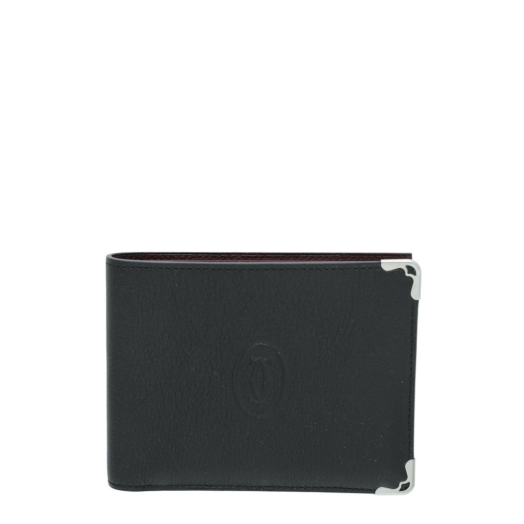 Cartier Black Must De Cartier Wallet