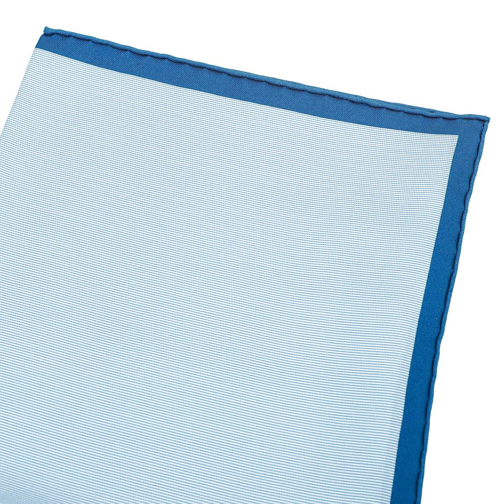 Cartier Blue Entrelaces De Cartier Silk Scarf