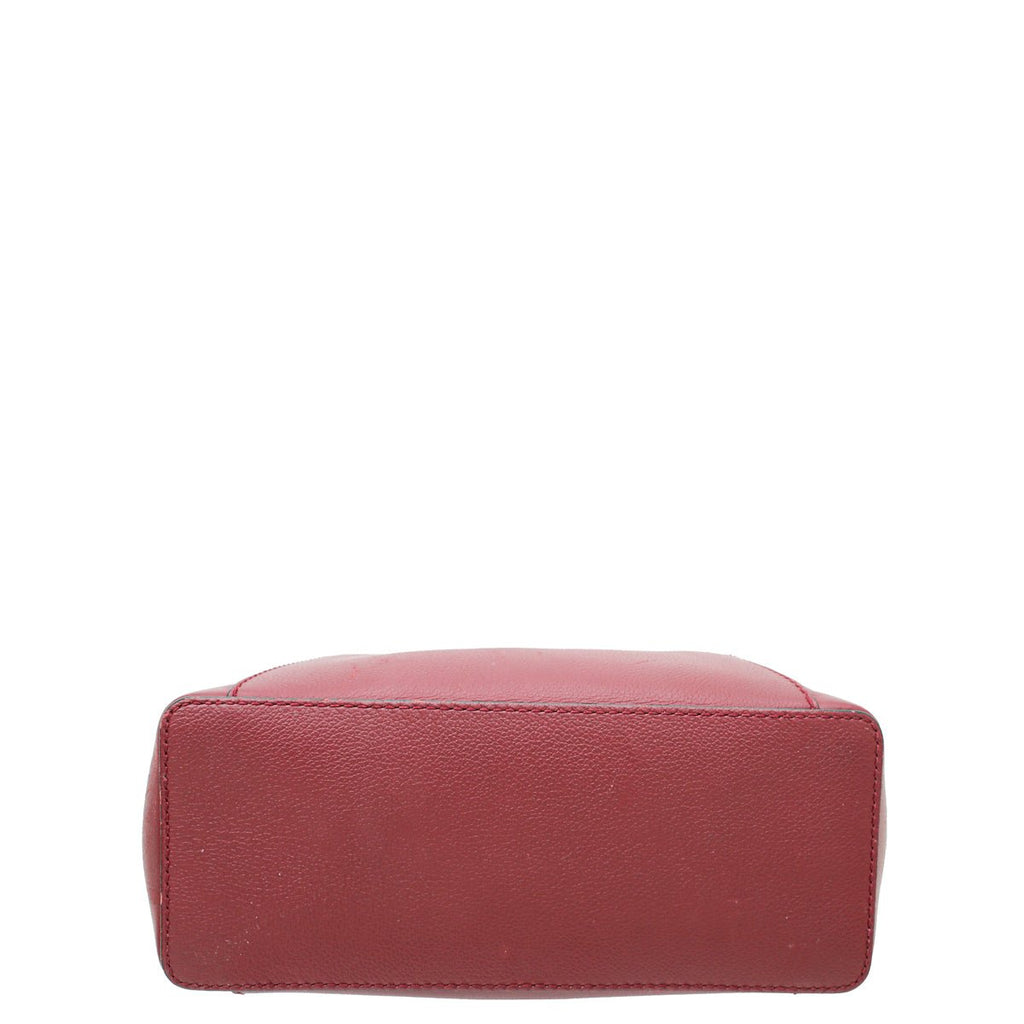 Cartier Burgundy C De Cartier Mini Bag