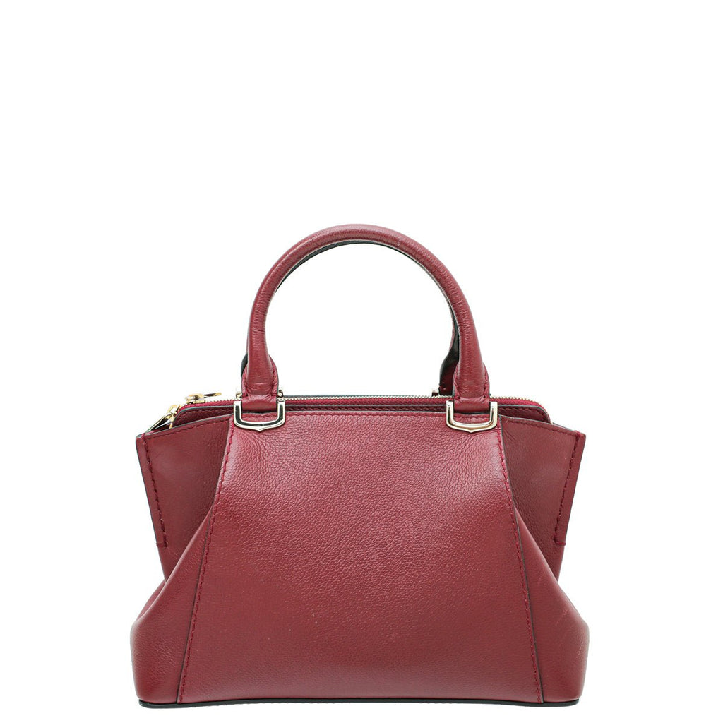 Cartier Burgundy C De Cartier Mini Bag