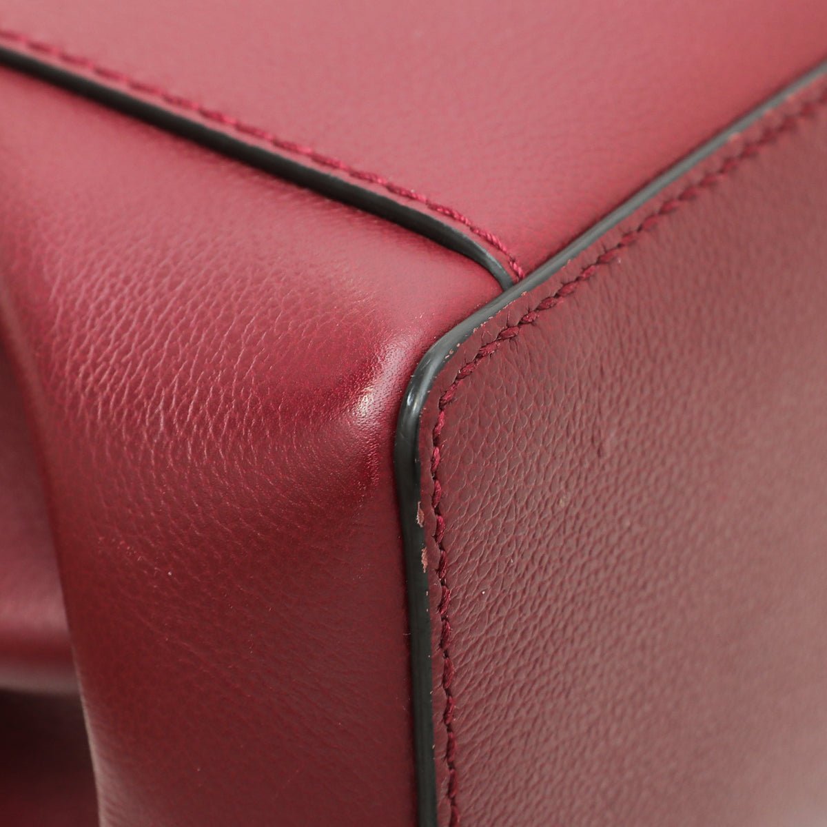 Cartier Burgundy C De Cartier Mini Bag
